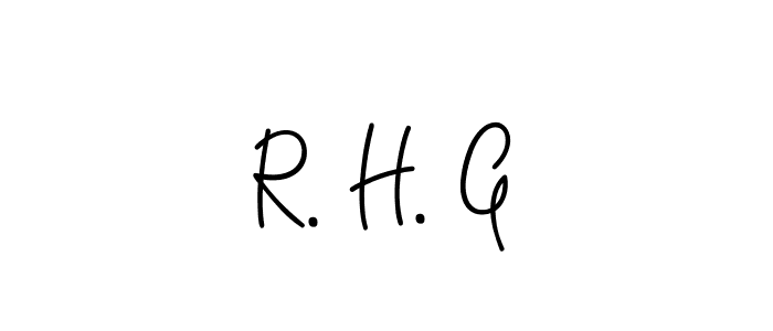 Once you've used our free online signature maker to create your best signature Angelique-Rose-font-FFP style, it's time to enjoy all of the benefits that R. H. G name signing documents. R. H. G signature style 5 images and pictures png