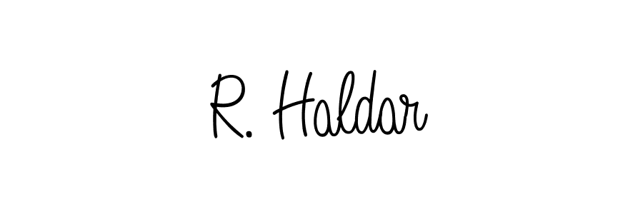 Angelique-Rose-font-FFP is a professional signature style that is perfect for those who want to add a touch of class to their signature. It is also a great choice for those who want to make their signature more unique. Get R. Haldar name to fancy signature for free. R. Haldar signature style 5 images and pictures png