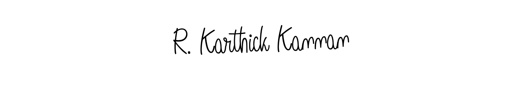 How to make R. Karthick Kannan signature? Angelique-Rose-font-FFP is a professional autograph style. Create handwritten signature for R. Karthick Kannan name. R. Karthick Kannan signature style 5 images and pictures png