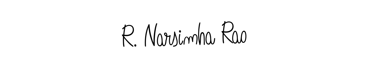 Also You can easily find your signature by using the search form. We will create R. Narsimha Rao name handwritten signature images for you free of cost using Angelique-Rose-font-FFP sign style. R. Narsimha Rao signature style 5 images and pictures png