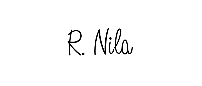 Make a short R. Nila signature style. Manage your documents anywhere anytime using Angelique-Rose-font-FFP. Create and add eSignatures, submit forms, share and send files easily. R. Nila signature style 5 images and pictures png