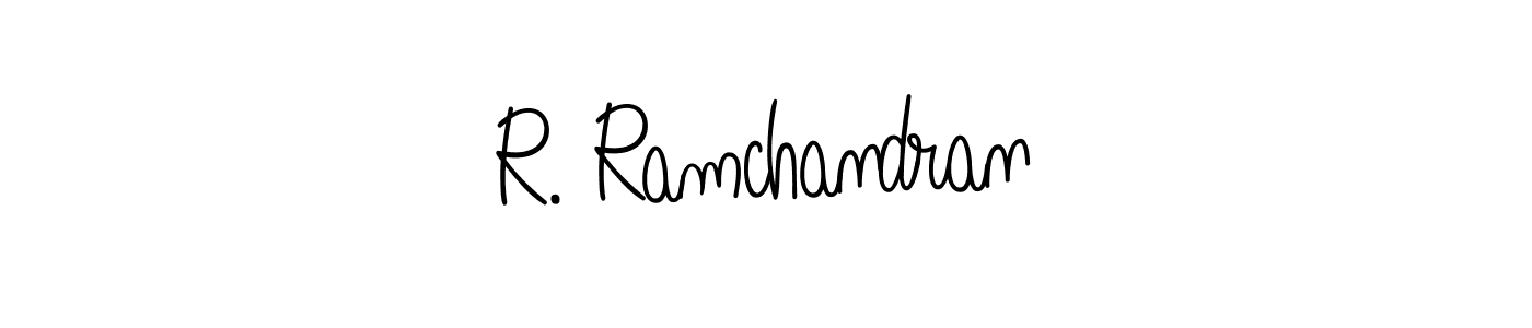 Also You can easily find your signature by using the search form. We will create R. Ramchandran name handwritten signature images for you free of cost using Angelique-Rose-font-FFP sign style. R. Ramchandran signature style 5 images and pictures png