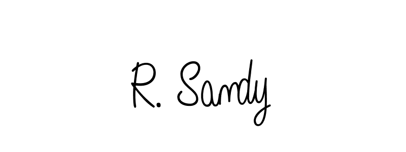 Create a beautiful signature design for name R. Sandy. With this signature (Angelique-Rose-font-FFP) fonts, you can make a handwritten signature for free. R. Sandy signature style 5 images and pictures png
