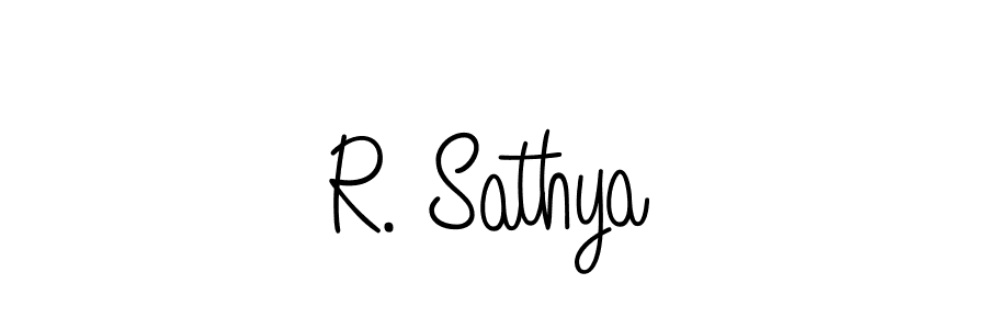 Check out images of Autograph of R. Sathya name. Actor R. Sathya Signature Style. Angelique-Rose-font-FFP is a professional sign style online. R. Sathya signature style 5 images and pictures png