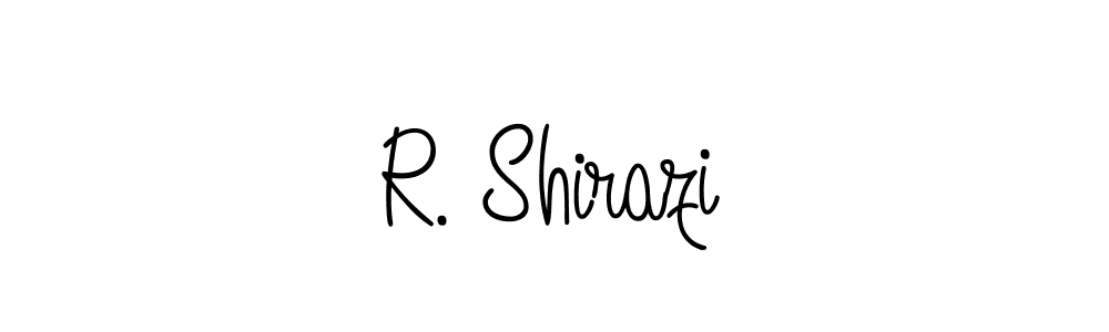 Similarly Angelique-Rose-font-FFP is the best handwritten signature design. Signature creator online .You can use it as an online autograph creator for name R. Shirazi. R. Shirazi signature style 5 images and pictures png