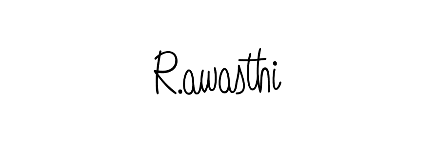 Make a beautiful signature design for name R.awasthi. Use this online signature maker to create a handwritten signature for free. R.awasthi signature style 5 images and pictures png