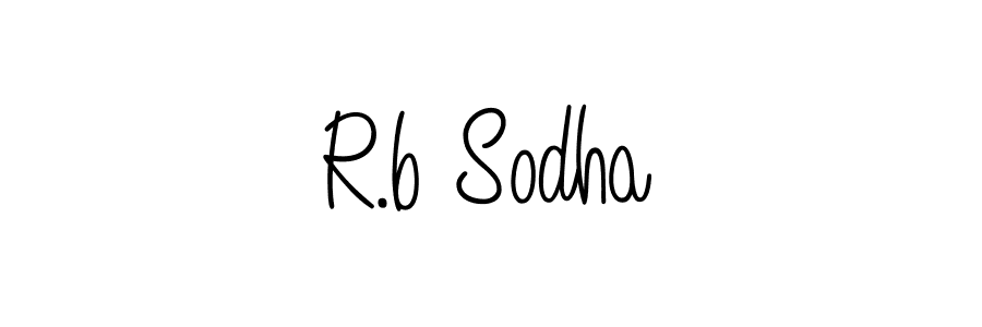 Also You can easily find your signature by using the search form. We will create R.b Sodha name handwritten signature images for you free of cost using Angelique-Rose-font-FFP sign style. R.b Sodha signature style 5 images and pictures png