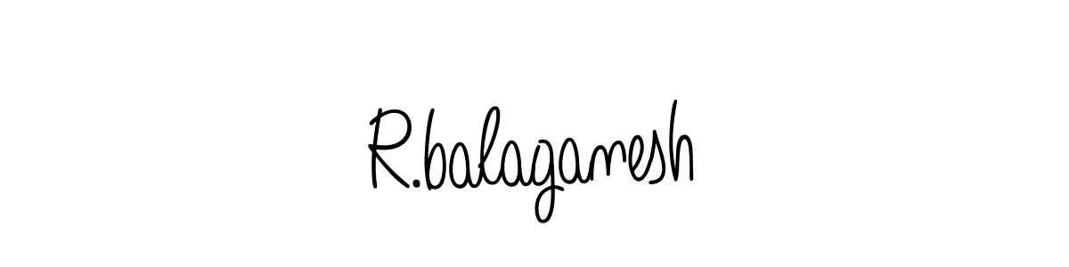 if you are searching for the best signature style for your name R.balaganesh. so please give up your signature search. here we have designed multiple signature styles  using Angelique-Rose-font-FFP. R.balaganesh signature style 5 images and pictures png
