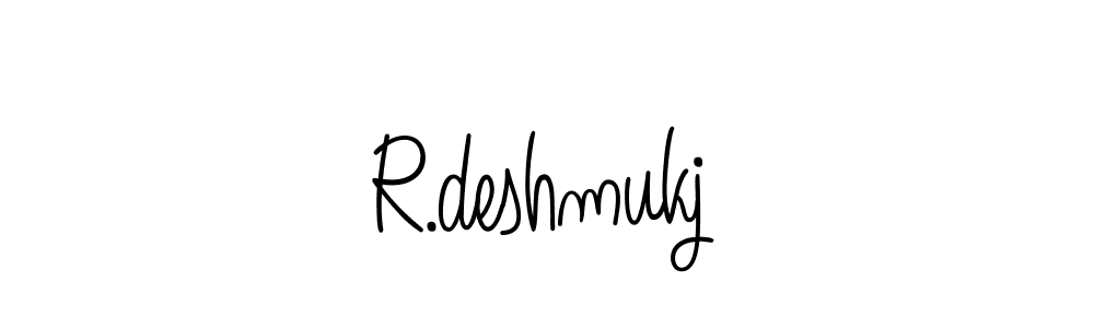 It looks lik you need a new signature style for name R.deshmukj. Design unique handwritten (Angelique-Rose-font-FFP) signature with our free signature maker in just a few clicks. R.deshmukj signature style 5 images and pictures png