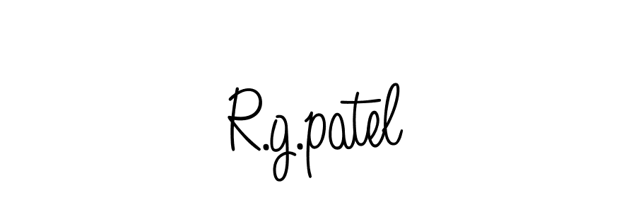 How to Draw R.g.patel signature style? Angelique-Rose-font-FFP is a latest design signature styles for name R.g.patel. R.g.patel signature style 5 images and pictures png