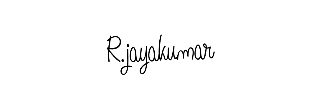 Best and Professional Signature Style for R.jayakumar. Angelique-Rose-font-FFP Best Signature Style Collection. R.jayakumar signature style 5 images and pictures png