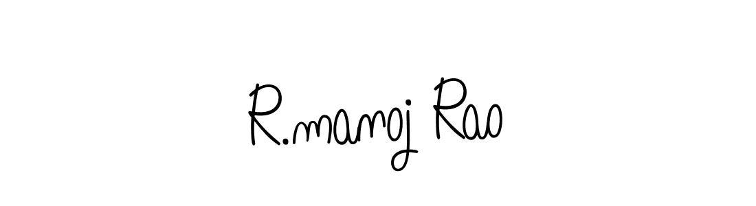 Make a short R.manoj Rao signature style. Manage your documents anywhere anytime using Angelique-Rose-font-FFP. Create and add eSignatures, submit forms, share and send files easily. R.manoj Rao signature style 5 images and pictures png