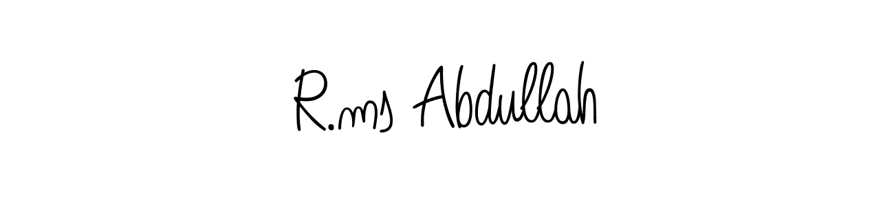 Once you've used our free online signature maker to create your best signature Angelique-Rose-font-FFP style, it's time to enjoy all of the benefits that R.ms Abdullah name signing documents. R.ms Abdullah signature style 5 images and pictures png