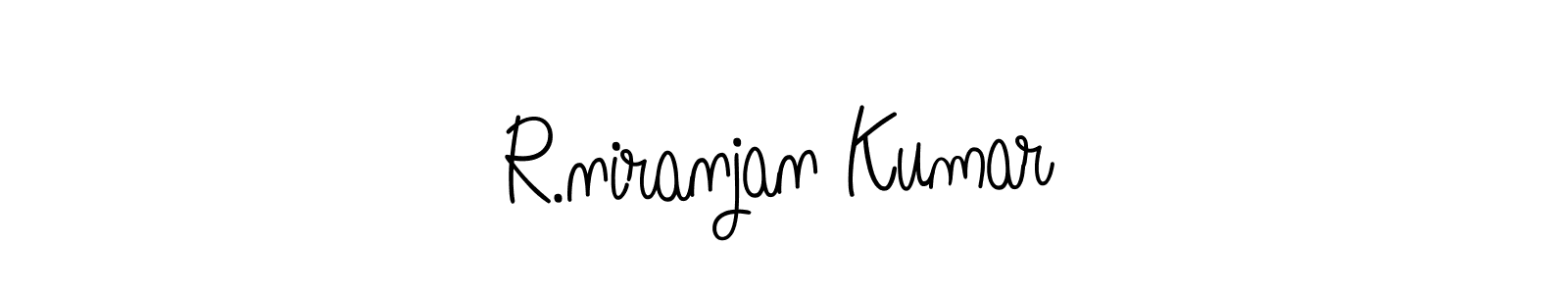 R.niranjan Kumar stylish signature style. Best Handwritten Sign (Angelique-Rose-font-FFP) for my name. Handwritten Signature Collection Ideas for my name R.niranjan Kumar. R.niranjan Kumar signature style 5 images and pictures png
