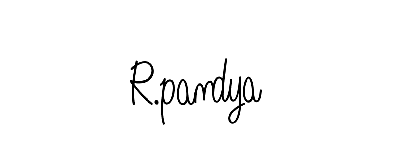 Best and Professional Signature Style for R.pandya. Angelique-Rose-font-FFP Best Signature Style Collection. R.pandya signature style 5 images and pictures png