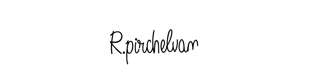 Angelique-Rose-font-FFP is a professional signature style that is perfect for those who want to add a touch of class to their signature. It is also a great choice for those who want to make their signature more unique. Get R.pirchelvan name to fancy signature for free. R.pirchelvan signature style 5 images and pictures png