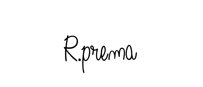 Also we have R.prema name is the best signature style. Create professional handwritten signature collection using Angelique-Rose-font-FFP autograph style. R.prema signature style 5 images and pictures png