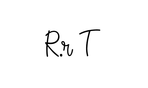 Use a signature maker to create a handwritten signature online. With this signature software, you can design (Angelique-Rose-font-FFP) your own signature for name R.r T. R.r T signature style 5 images and pictures png