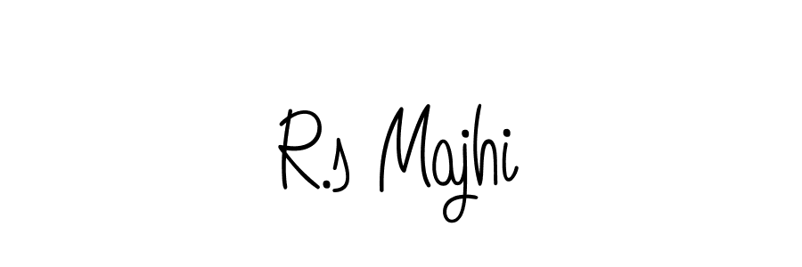 How to make R.s Majhi signature? Angelique-Rose-font-FFP is a professional autograph style. Create handwritten signature for R.s Majhi name. R.s Majhi signature style 5 images and pictures png