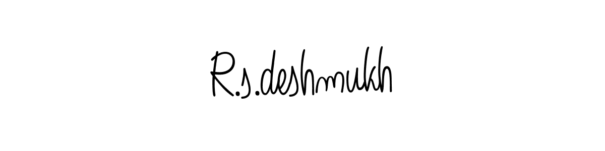 How to make R.s.deshmukh signature? Angelique-Rose-font-FFP is a professional autograph style. Create handwritten signature for R.s.deshmukh name. R.s.deshmukh signature style 5 images and pictures png