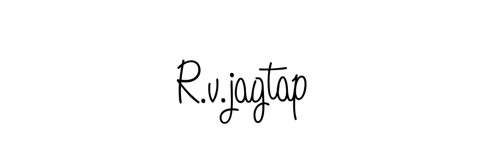 Make a beautiful signature design for name R.v.jagtap. Use this online signature maker to create a handwritten signature for free. R.v.jagtap signature style 5 images and pictures png