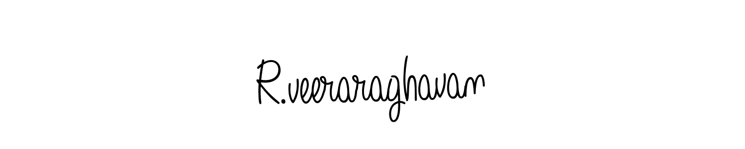 Angelique-Rose-font-FFP is a professional signature style that is perfect for those who want to add a touch of class to their signature. It is also a great choice for those who want to make their signature more unique. Get R.veeraraghavan name to fancy signature for free. R.veeraraghavan signature style 5 images and pictures png