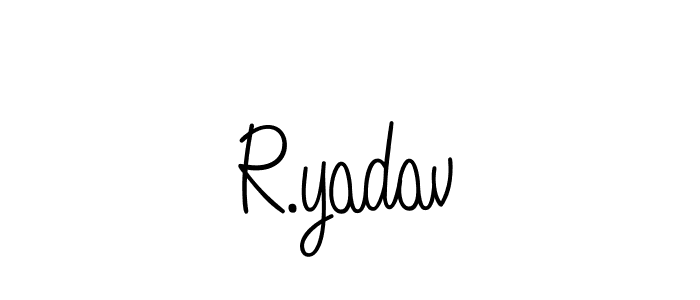 This is the best signature style for the R.yadav name. Also you like these signature font (Angelique-Rose-font-FFP). Mix name signature. R.yadav signature style 5 images and pictures png