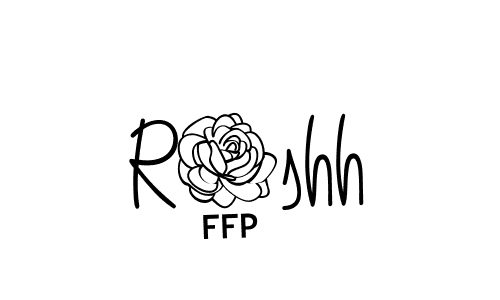 How to Draw R4shh signature style? Angelique-Rose-font-FFP is a latest design signature styles for name R4shh. R4shh signature style 5 images and pictures png