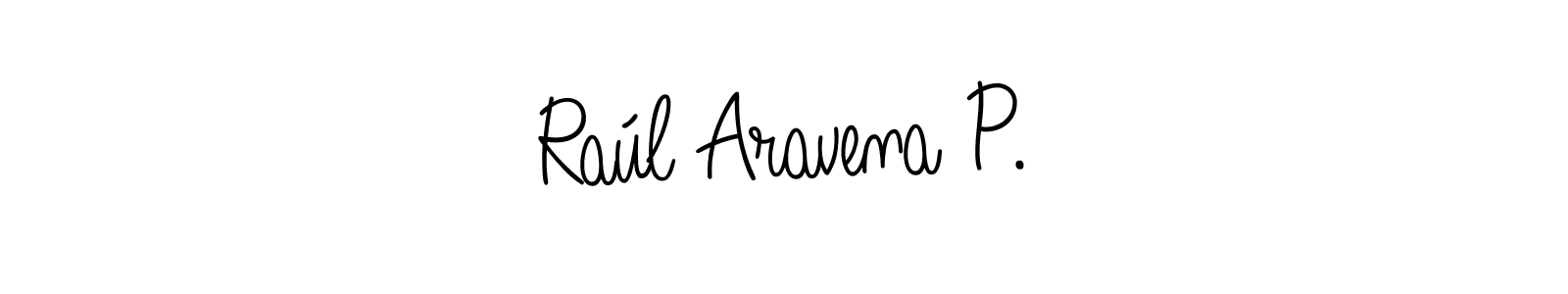 How to Draw Raúl Aravena P. signature style? Angelique-Rose-font-FFP is a latest design signature styles for name Raúl Aravena P.. Raúl Aravena P. signature style 5 images and pictures png