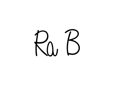 Once you've used our free online signature maker to create your best signature Angelique-Rose-font-FFP style, it's time to enjoy all of the benefits that Ra B name signing documents. Ra B signature style 5 images and pictures png