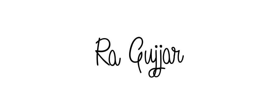 Make a beautiful signature design for name Ra Gujjar. Use this online signature maker to create a handwritten signature for free. Ra Gujjar signature style 5 images and pictures png