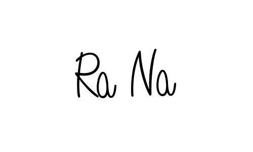 It looks lik you need a new signature style for name Ra Na. Design unique handwritten (Angelique-Rose-font-FFP) signature with our free signature maker in just a few clicks. Ra Na signature style 5 images and pictures png