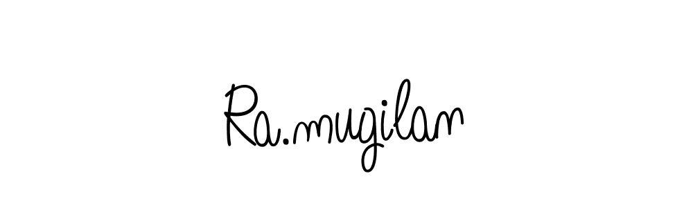 You can use this online signature creator to create a handwritten signature for the name Ra.mugilan. This is the best online autograph maker. Ra.mugilan signature style 5 images and pictures png