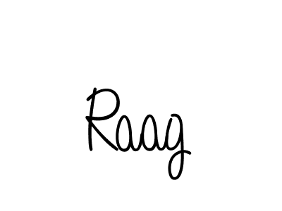 Also we have Raag name is the best signature style. Create professional handwritten signature collection using Angelique-Rose-font-FFP autograph style. Raag signature style 5 images and pictures png