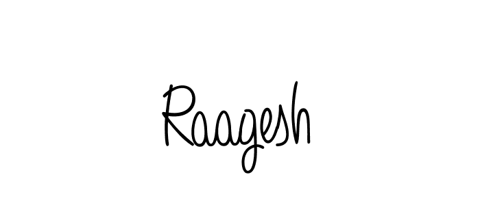 Also we have Raagesh name is the best signature style. Create professional handwritten signature collection using Angelique-Rose-font-FFP autograph style. Raagesh signature style 5 images and pictures png
