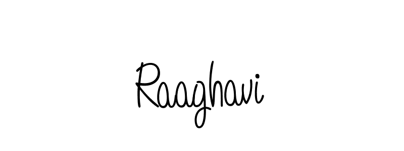 Use a signature maker to create a handwritten signature online. With this signature software, you can design (Angelique-Rose-font-FFP) your own signature for name Raaghavi. Raaghavi signature style 5 images and pictures png