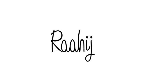 The best way (Angelique-Rose-font-FFP) to make a short signature is to pick only two or three words in your name. The name Raahij include a total of six letters. For converting this name. Raahij signature style 5 images and pictures png