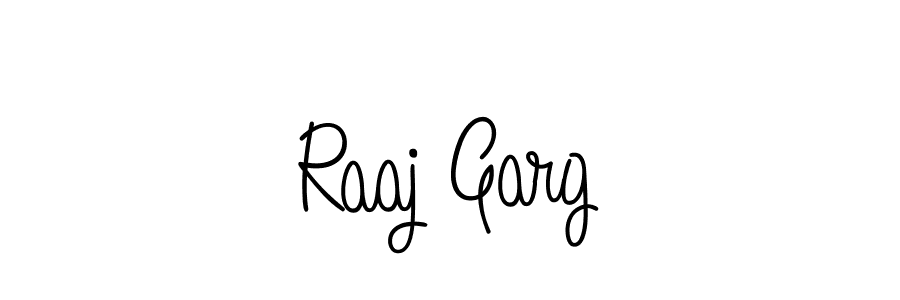 Raaj Garg stylish signature style. Best Handwritten Sign (Angelique-Rose-font-FFP) for my name. Handwritten Signature Collection Ideas for my name Raaj Garg. Raaj Garg signature style 5 images and pictures png