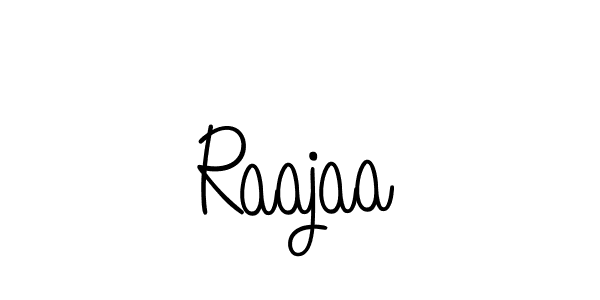 Use a signature maker to create a handwritten signature online. With this signature software, you can design (Angelique-Rose-font-FFP) your own signature for name Raajaa. Raajaa signature style 5 images and pictures png