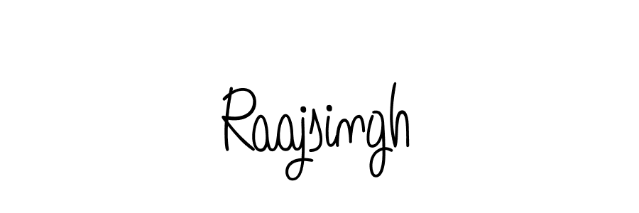 Make a beautiful signature design for name Raajsingh. With this signature (Angelique-Rose-font-FFP) style, you can create a handwritten signature for free. Raajsingh signature style 5 images and pictures png