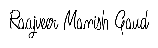 Build your personal autograph collection for name Raajveer Manish Gaud with Angelique-Rose-font-FFP design. Browse, select, and save your favorites. Raajveer Manish Gaud signature style 5 images and pictures png