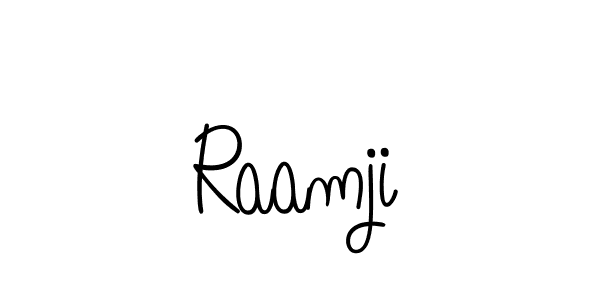 Once you've used our free online signature maker to create your best signature Angelique-Rose-font-FFP style, it's time to enjoy all of the benefits that Raamji name signing documents. Raamji signature style 5 images and pictures png