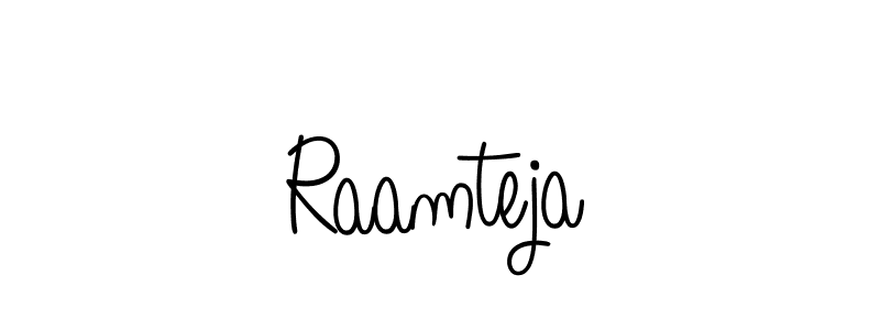 It looks lik you need a new signature style for name Raamteja. Design unique handwritten (Angelique-Rose-font-FFP) signature with our free signature maker in just a few clicks. Raamteja signature style 5 images and pictures png