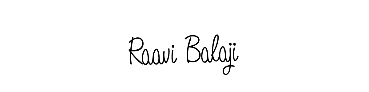Check out images of Autograph of Raavi Balaji name. Actor Raavi Balaji Signature Style. Angelique-Rose-font-FFP is a professional sign style online. Raavi Balaji signature style 5 images and pictures png