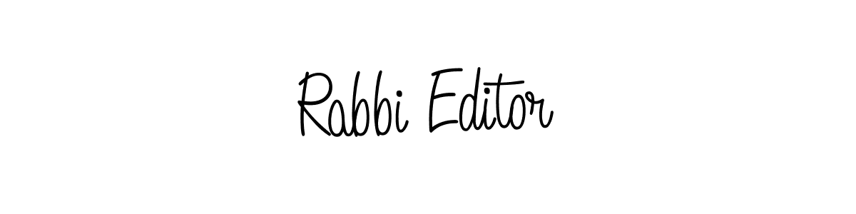 This is the best signature style for the Rabbi Editor name. Also you like these signature font (Angelique-Rose-font-FFP). Mix name signature. Rabbi Editor signature style 5 images and pictures png