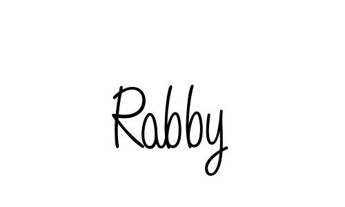 Similarly Angelique-Rose-font-FFP is the best handwritten signature design. Signature creator online .You can use it as an online autograph creator for name Rabby. Rabby signature style 5 images and pictures png