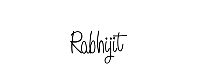 Once you've used our free online signature maker to create your best signature Angelique-Rose-font-FFP style, it's time to enjoy all of the benefits that Rabhijit name signing documents. Rabhijit signature style 5 images and pictures png