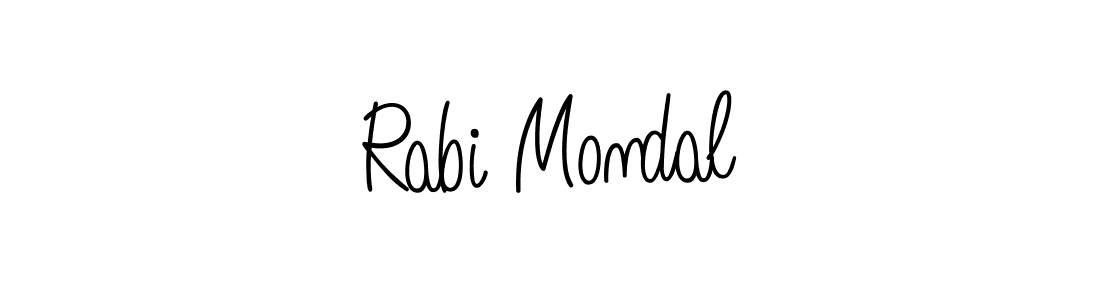 How to make Rabi Mondal signature? Angelique-Rose-font-FFP is a professional autograph style. Create handwritten signature for Rabi Mondal name. Rabi Mondal signature style 5 images and pictures png