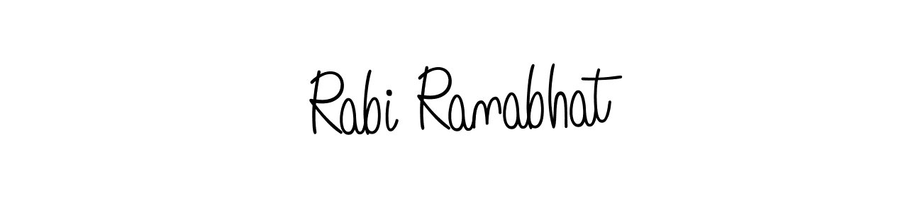 Create a beautiful signature design for name Rabi Ranabhat. With this signature (Angelique-Rose-font-FFP) fonts, you can make a handwritten signature for free. Rabi Ranabhat signature style 5 images and pictures png