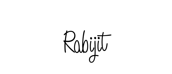 Best and Professional Signature Style for Rabijit. Angelique-Rose-font-FFP Best Signature Style Collection. Rabijit signature style 5 images and pictures png